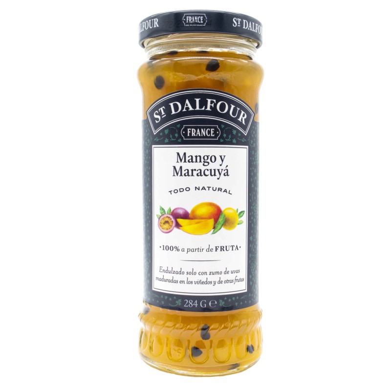 MERMELADA MANGO Y MARACUYA  284 gr. ST.DALFOUR