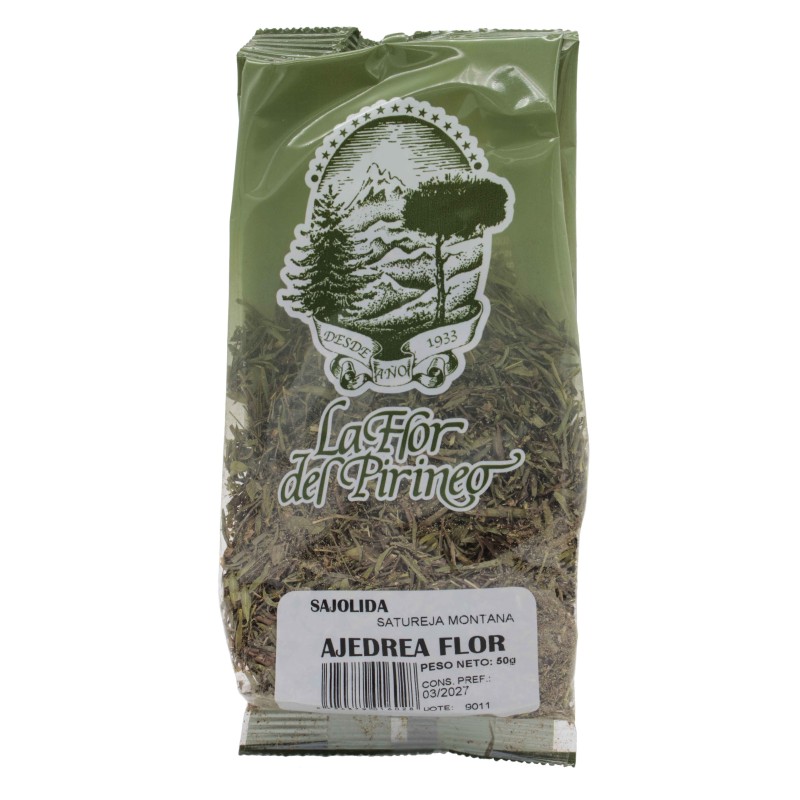 AJEDREA FLOR 50 gr. LA FLOR DEL PIRINEO