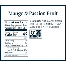 MERMELADA MANGO Y MARACUYA  284 gr. ST.DALFOUR
