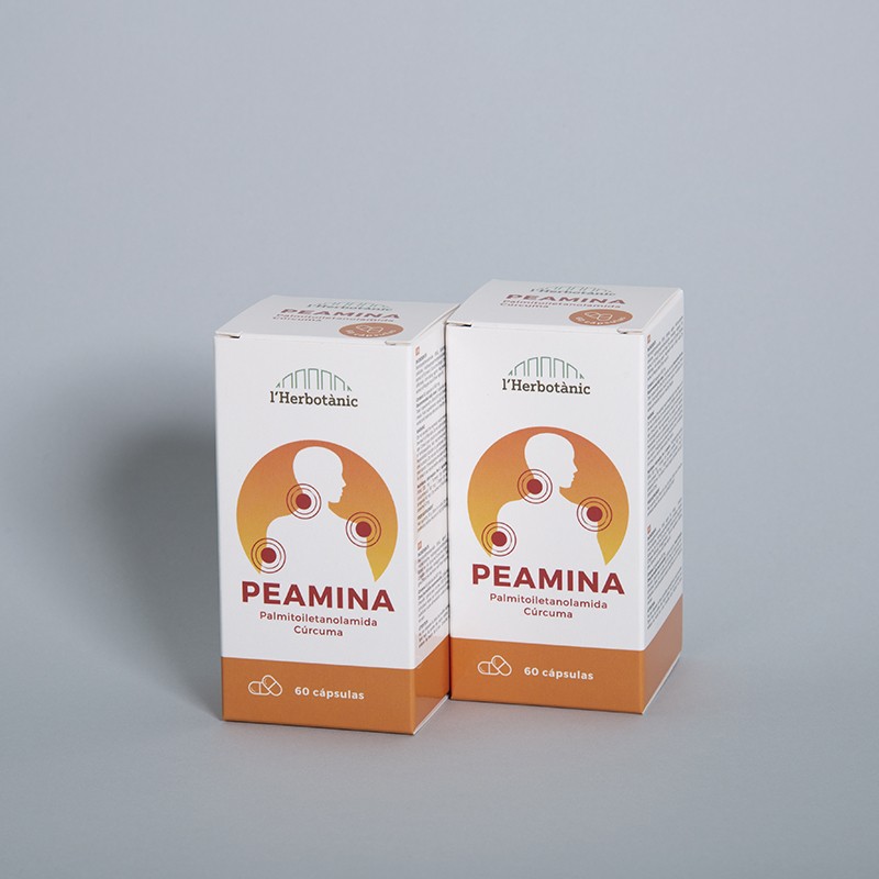 Peamina 60 capsulas para reducir el dolor y la inflamacion (L'herbotanic)