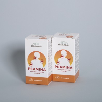 Peamina 60 capsulas para reducir el dolor y la inflamacion (L'herbotanic)