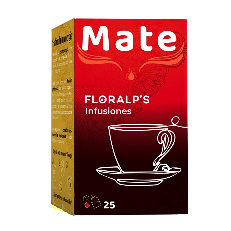 MATE 25 sobres FLORALP´S NATURA