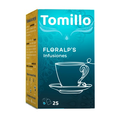 TOMILLO 25 sobres FLORALP´S NATURA TOMILLO 25 sobres FLORALP´S NATURA