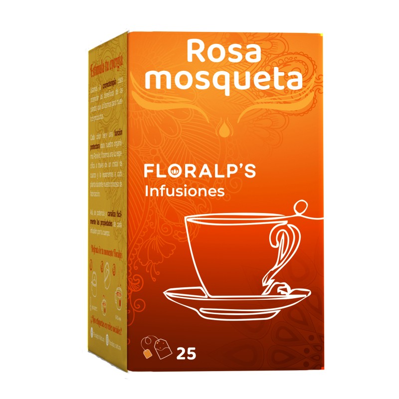 ROSA MOSQUETA 25 sobres FLORALP´S NATURA