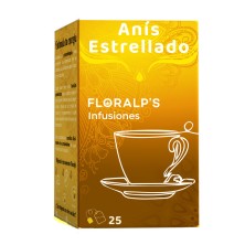 ANIS ESTRELLADO 25 bolsitas FLORALP´S NATURA
