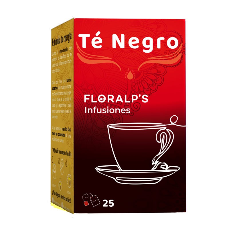 TE NEGRO 25 sobres FLORALP´S NATURA