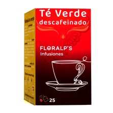 TE VERDE DESCAFEINADO 25 sobres FLORALP´S NATURA