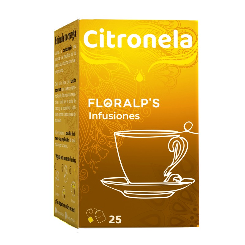 CITRONELA (LEMON GRASS) 25 sobres FLORALP´S NATURA
