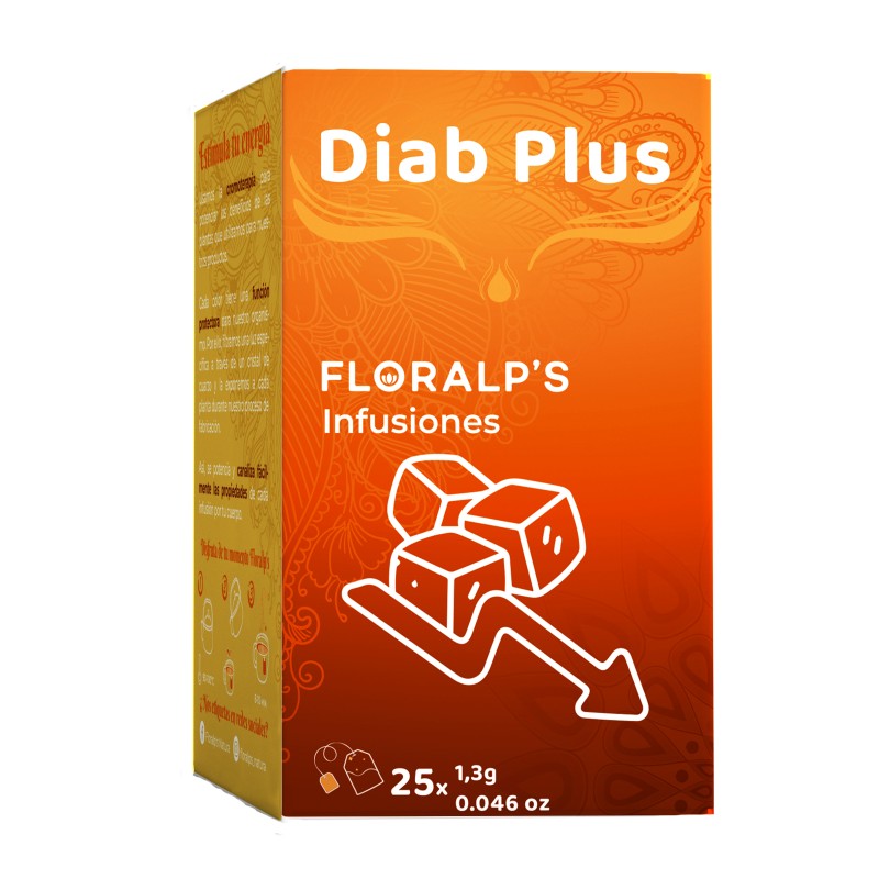 DIAB PLUS 25 sobres FLORALP´S NATURA