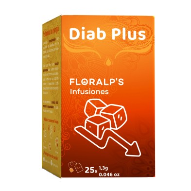 DIAB PLUS 25 sobres FLORALP´S NATURA DIAB PLUS 25 sobres FLORALP´S NATURA