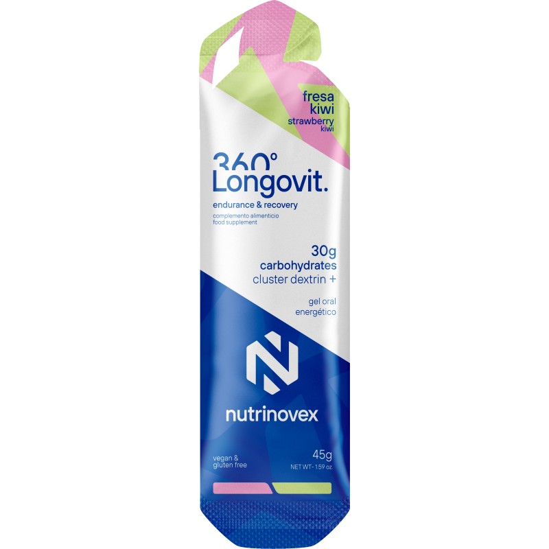 LONGOVIT 360 GEL FRESA KIWI