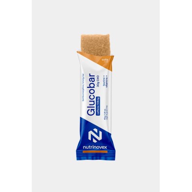 GLUCOBAR 95 mg. CAFEINA + 30 gr. CHO COLA NUTRINOVEX GLUCOBAR 95 mg. CAFEINA + 30 gr. CHO COLA NUTRINOVEX
