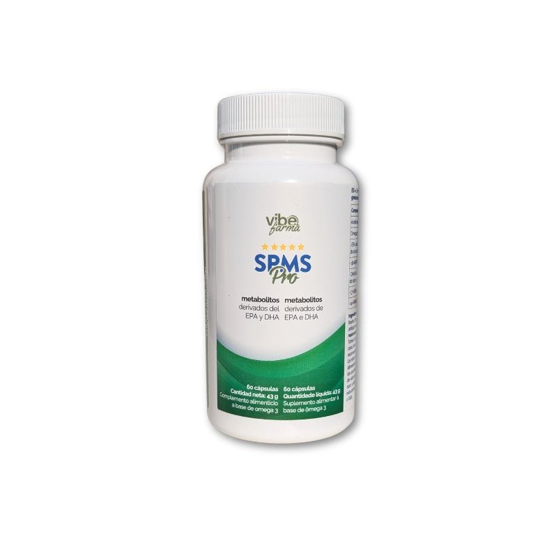 SPMs Pro 60 cápsulas de 500 mg. VIBEFARMA