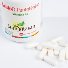 ACIDO D-PANTOTENICO 500 mg. 100 cápsulas SURAVITASAN