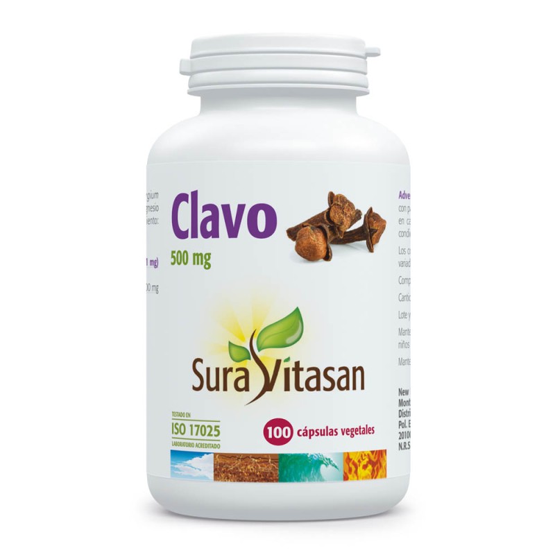 CLAVO 500 mg. 100 cápsulas SURAVITASAN