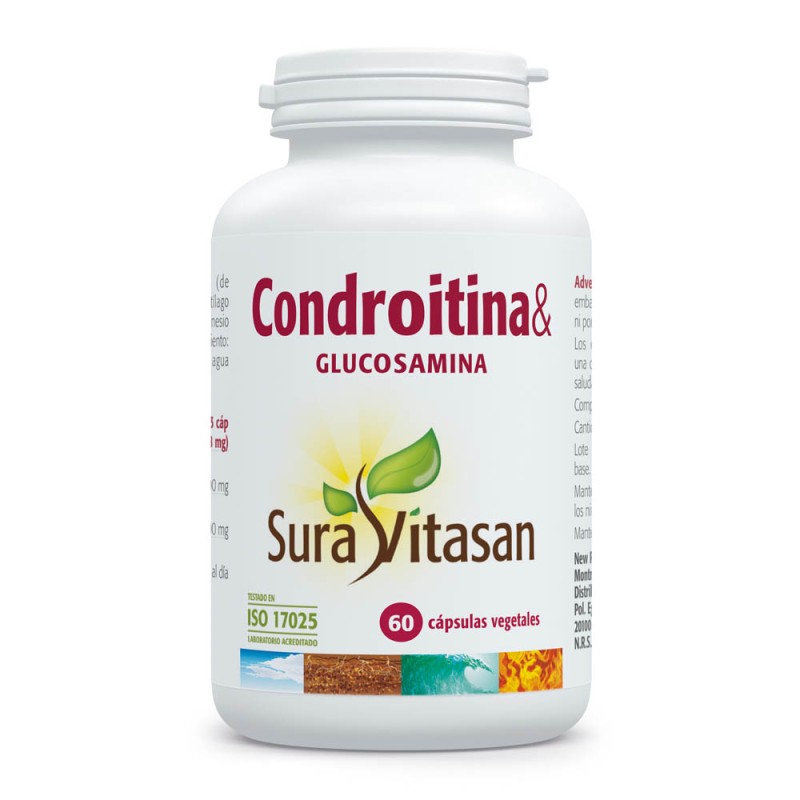 CONDROITINA & GLUCOSAMINA 60 cápsulas SURAVITASAN