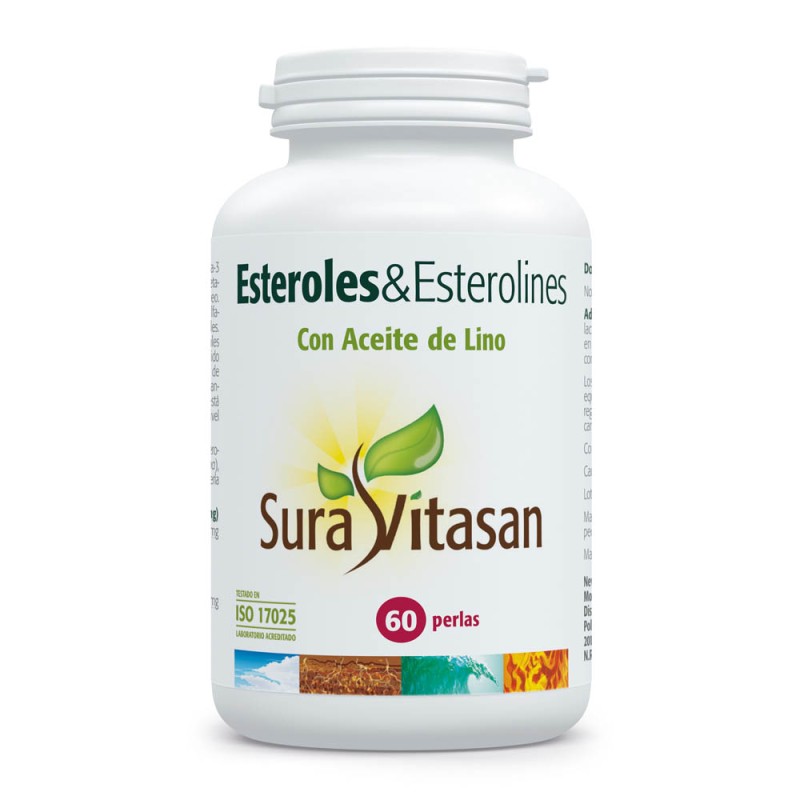 ESTEROLES & ESTEROLINES 60 perlas SURAVITASAN