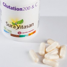 GLUTATION 200 & C 30 cápsulas SURAVITASAN