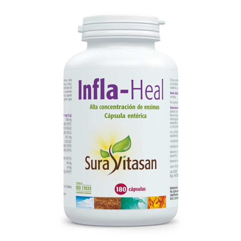 INFLA-HEAL  (enzimas proteoliticas) 90 comprimidos SURAVITASAN