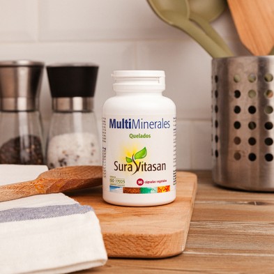 MULTI MINERALES QUELADOS 90 cápsulas SURAVITASAN
