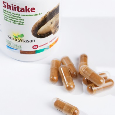 SHIITAKE 60 caps. SURAVITASAN
