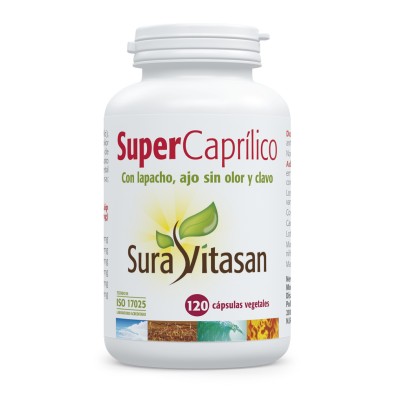 SUPER CAPRILICO 120 cápsulas SURAVITASAN
