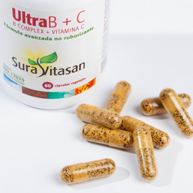 ULTRAB COMPLEX+VIT. C (fórmula coenzimada) 60 caps. SURAVITASAN