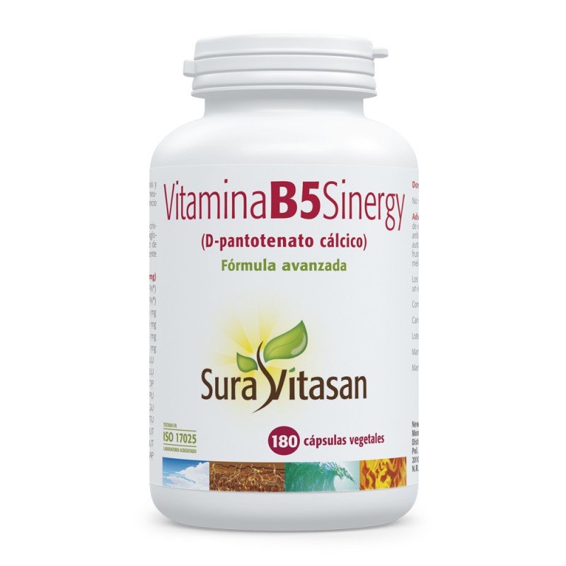 VITAMINA B5 SINERGY 90 caps. SURA VITASAN