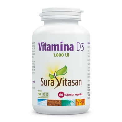 VITAMINA D3 1.000 UI 120 perlas SURAVITASAN