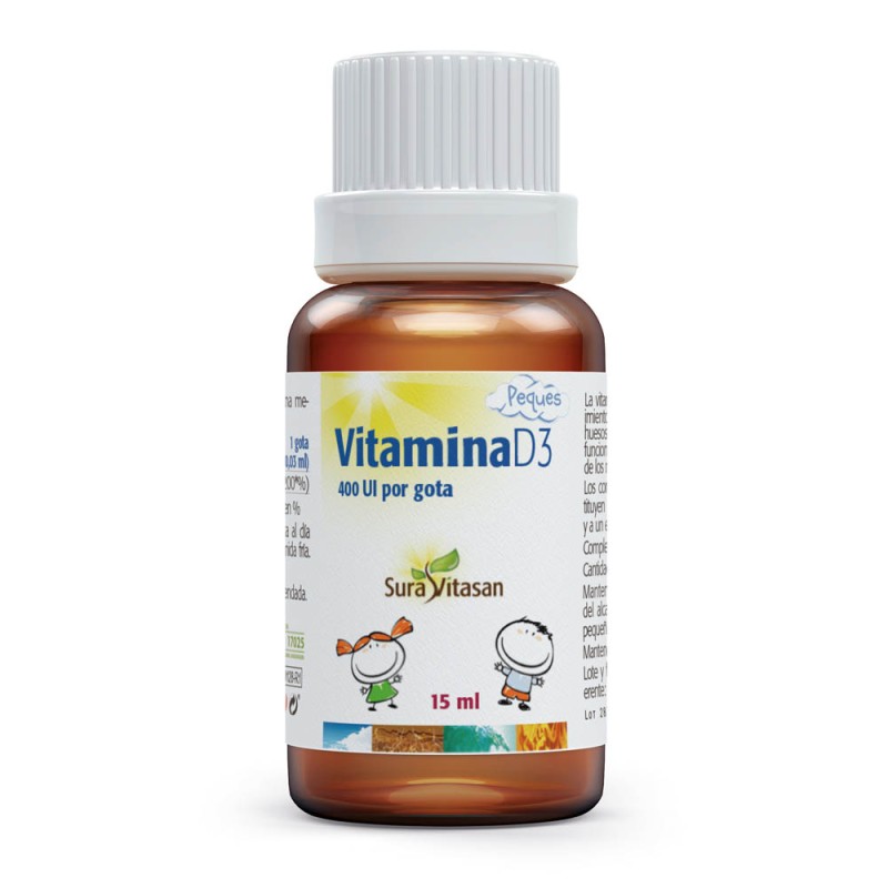 VITAMINA D3 PEQUES 400 UI 15 ml. SURAVITASAN