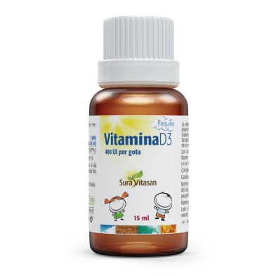 VITAMINA D3 PEQUES 400 UI 15 ml. SURAVITASAN
