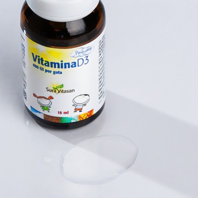 VITAMINA D3 PEQUES 400 UI 15 ml. SURAVITASAN