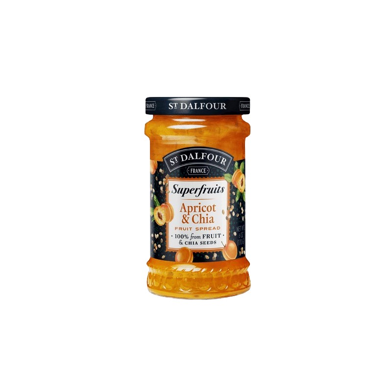 MERMELADA ALBARICOQUE & CHIA 170 gr. ST. DALFOUR