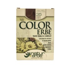 TINTE Nº 35-RUBIO CLARO COBRE ROJIZO 135 ml. NATUR ERBE