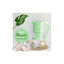 JARRA ALKANATUR  VERDE con FILTRO ZEOLITA