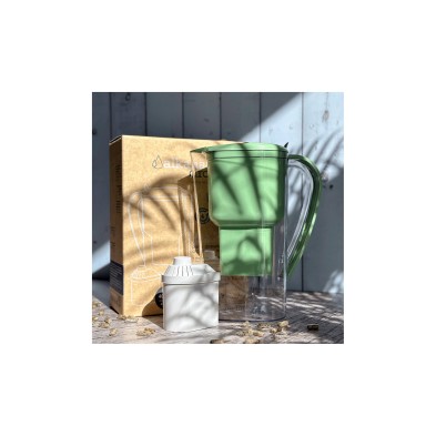 JARRA ALKANATUR  VERDE con FILTRO ZEOLITA