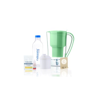 JARRA ALKANATUR  VERDE con FILTRO ZEOLITA