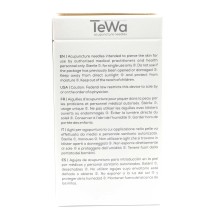TEWA CB-3050 - 100 AGUJAS SILICONADAS SIN GUIA