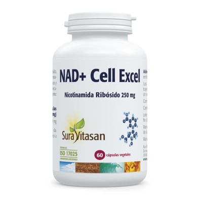 NAD + CELL EXCELL 60 capsulas SURAVITASAN