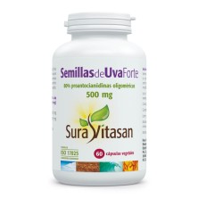 SEMILLA DE UVA FORTE 500 mg. 60 capsulas SURAVITASAN