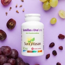 SEMILLA DE UVA FORTE 500 mg. 60 capsulas SURAVITASAN
