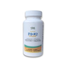VITAMINA K2+D3 (MK7) ESSENTIAL 90 caps. VIBEFARMA
