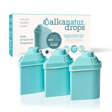 PACK 3 FILTROS BAJA EMISION MAGNESIO ALKANATUR DROPS