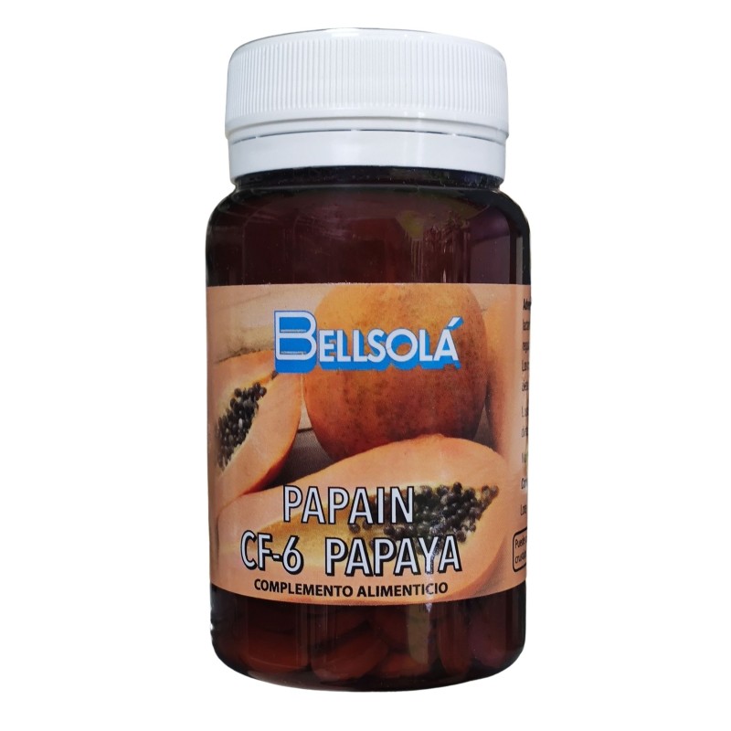 CF-6 PAPAIN - PAPAYA 100 Compr BELLSOLA