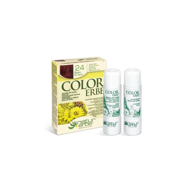 TINTE Nº 24-ROJO TARDE 135 ml. NATUR ERBE
