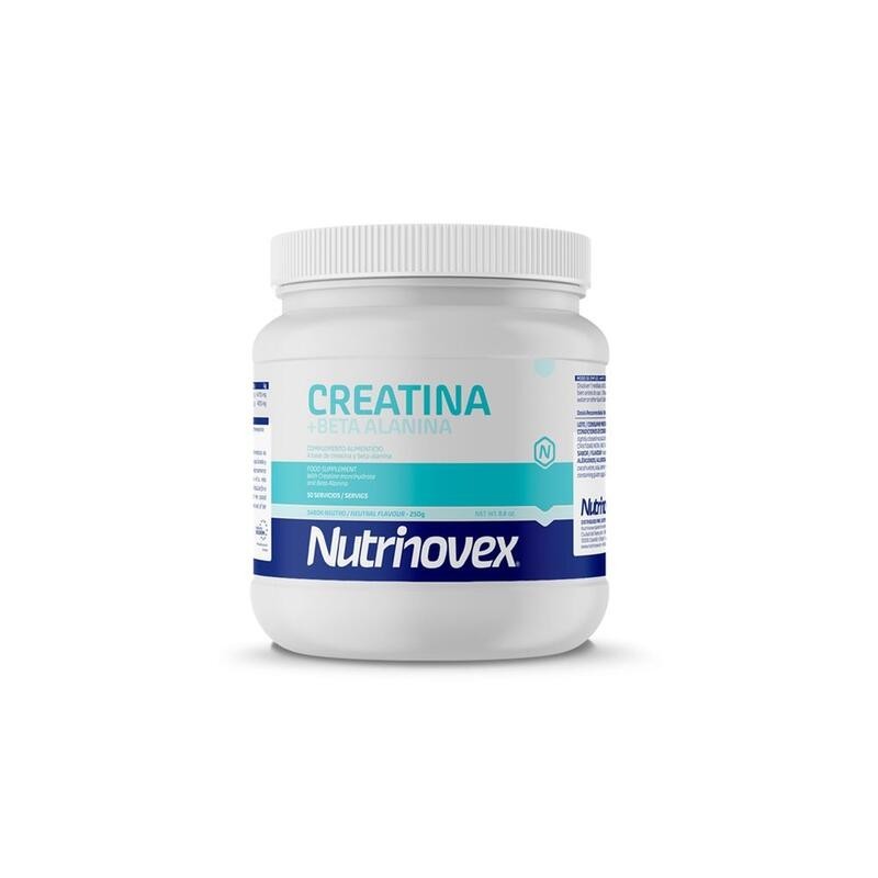 CREATINA + BETA ALANINA 250 gr. NUTRINOVEX