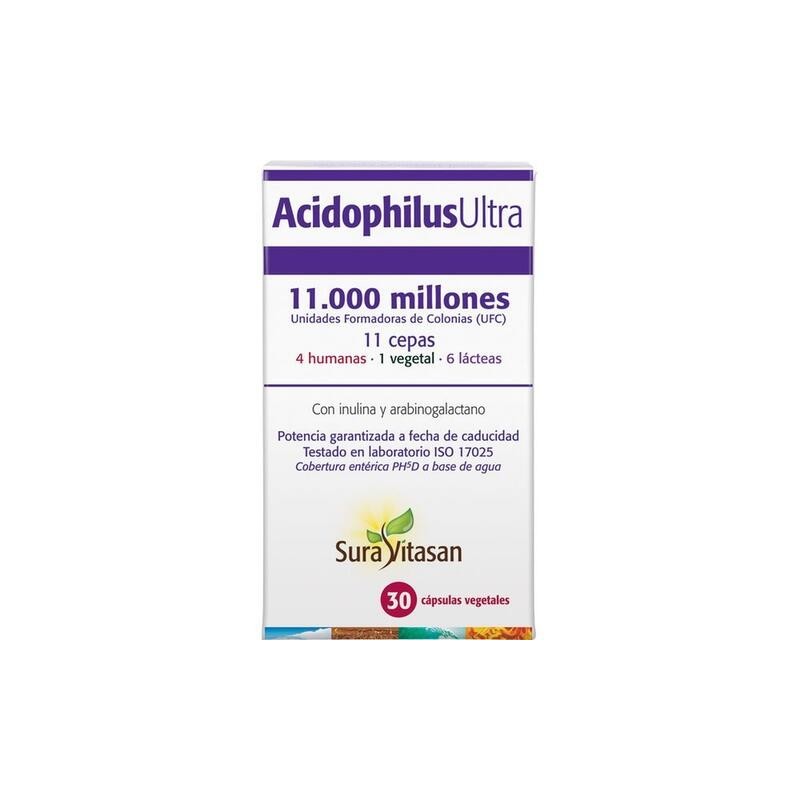 ACIDOPHILUS ULTRA 30 caps. SURAVITASAN