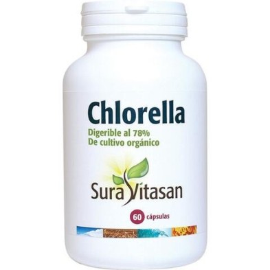 CHLORELLA 455 mg. 60 cápsulas SURAVITASAN