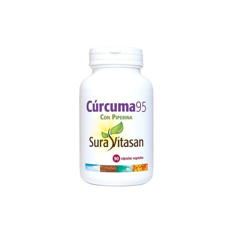 CURCUMA 95 (95% extracto estandarizado) 90 cáps. SURAVITASAN