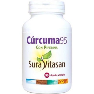 CURCUMA 95 (95% extracto estandarizado) 90 cáps. SURAVITASAN